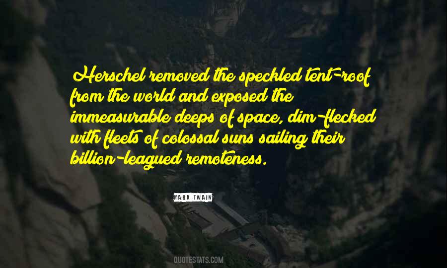 Quotes About Size Of Universe #1088075