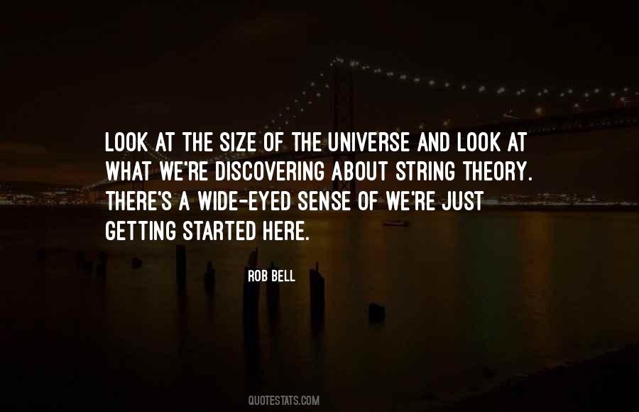Quotes About Size Of Universe #1801722