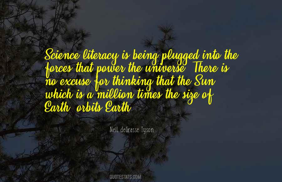 Quotes About Size Of Universe #1867645