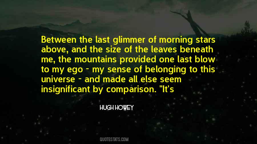 Quotes About Size Of Universe #194923