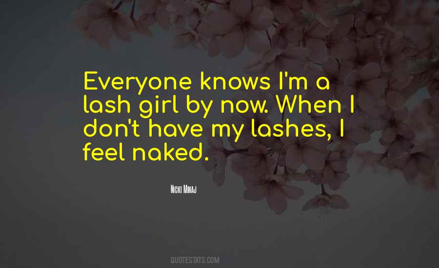 Quotes About Lashes #918813