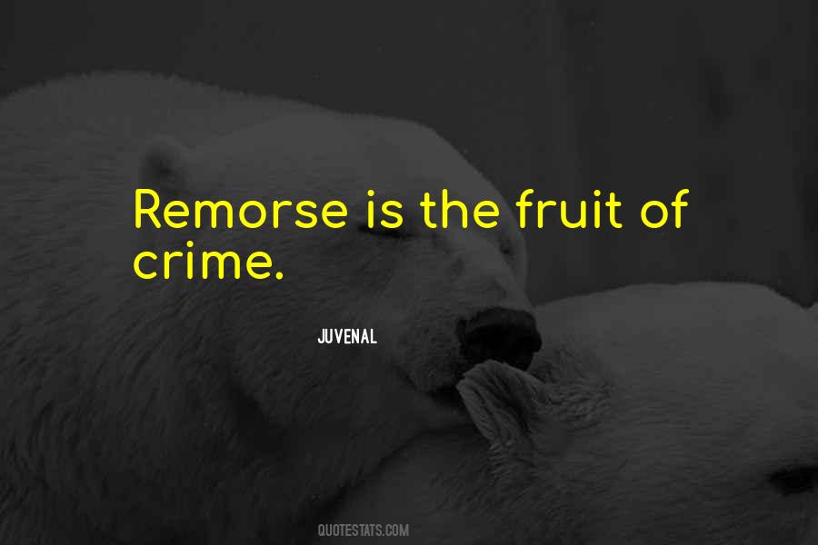 Quotes About Remorse #1210250