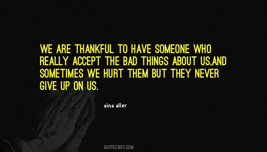We Are Thankful Sayings #1104825