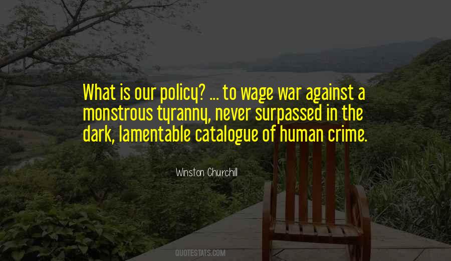 Winston Churchill War Sayings #1151887