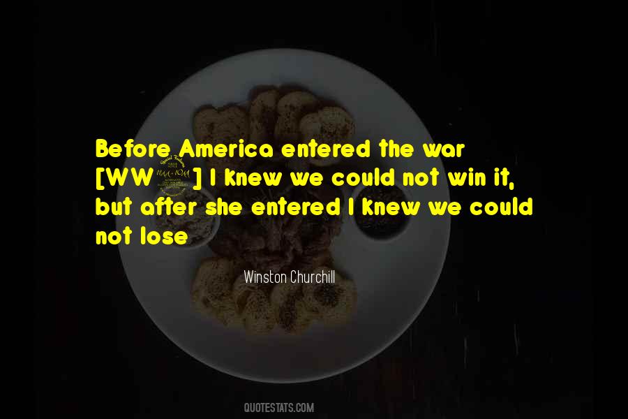 Winston Churchill War Sayings #1248223