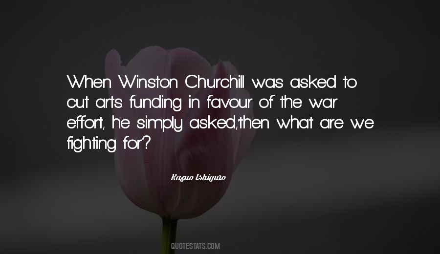 Winston Churchill War Sayings #471724