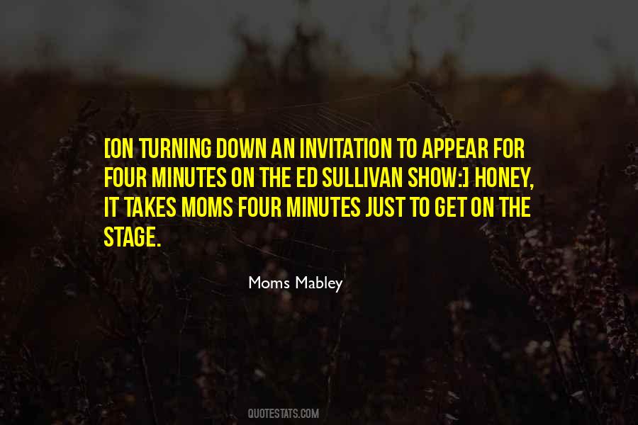 Quotes About Stage Moms #173855