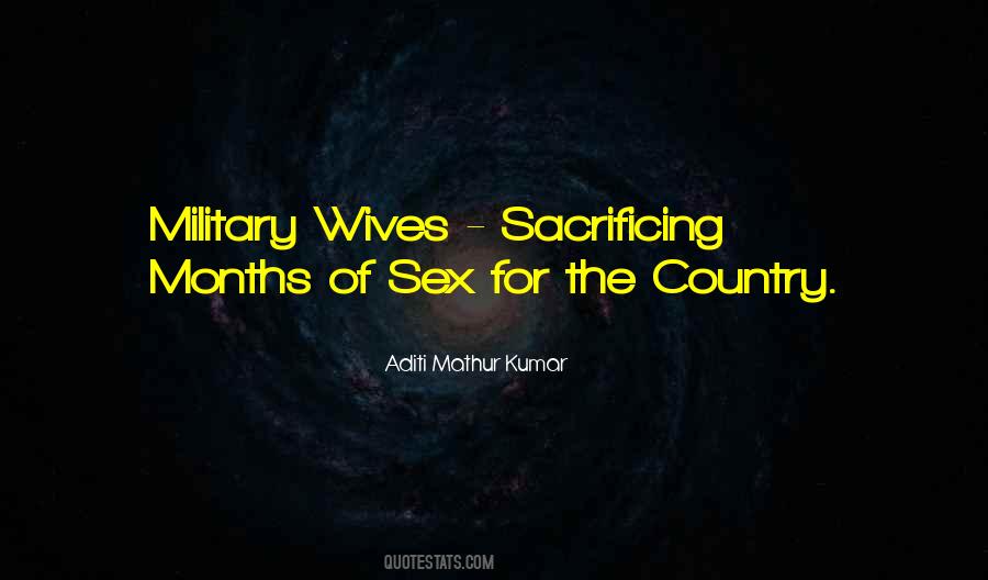 Military Wife Sayings #716233