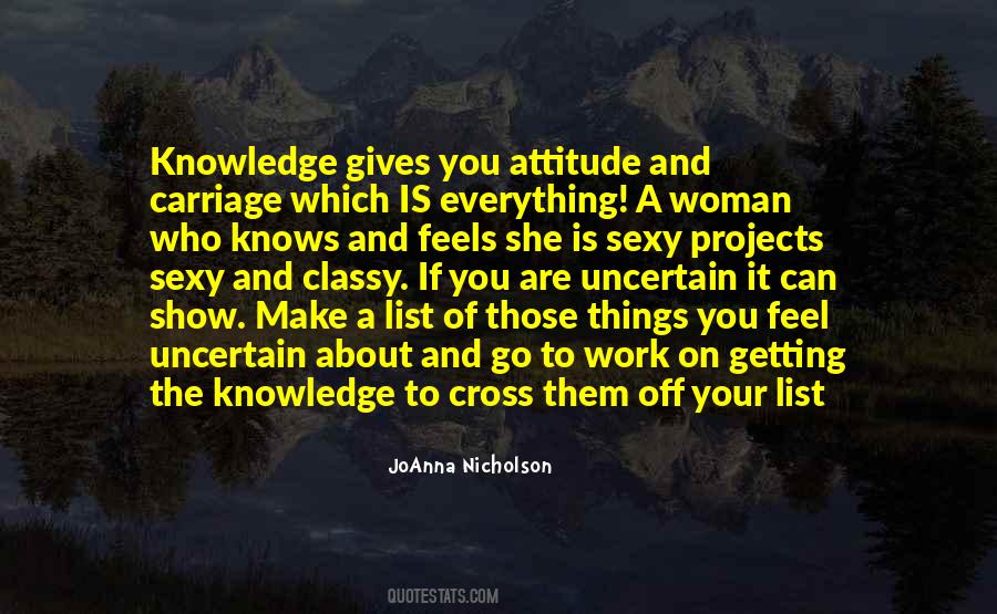 Woman With Attitude Sayings #1008455