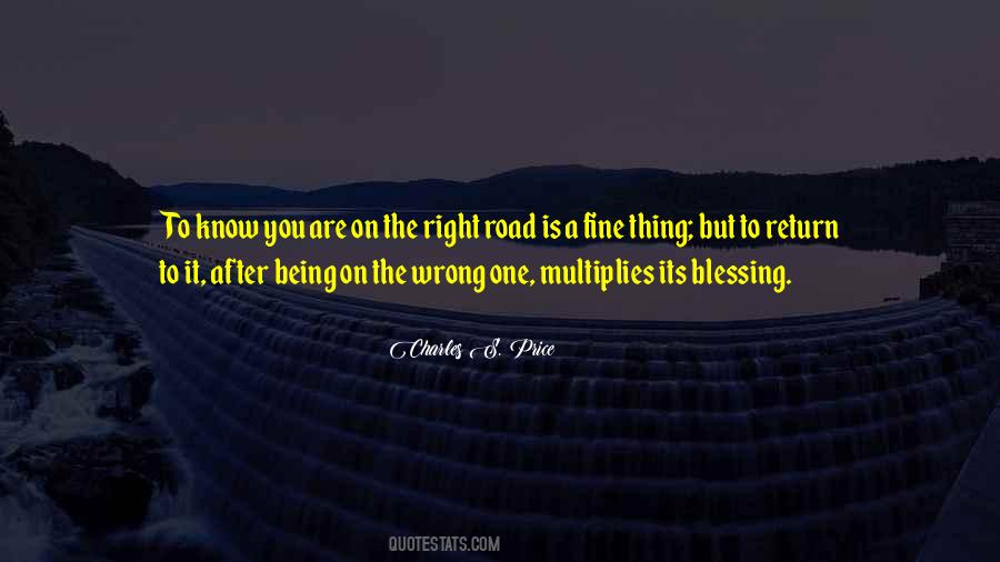 Wrong Road Sayings #671041