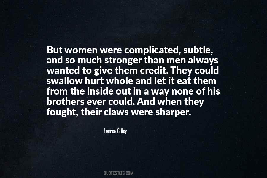 Sharper Than Sayings #1041582