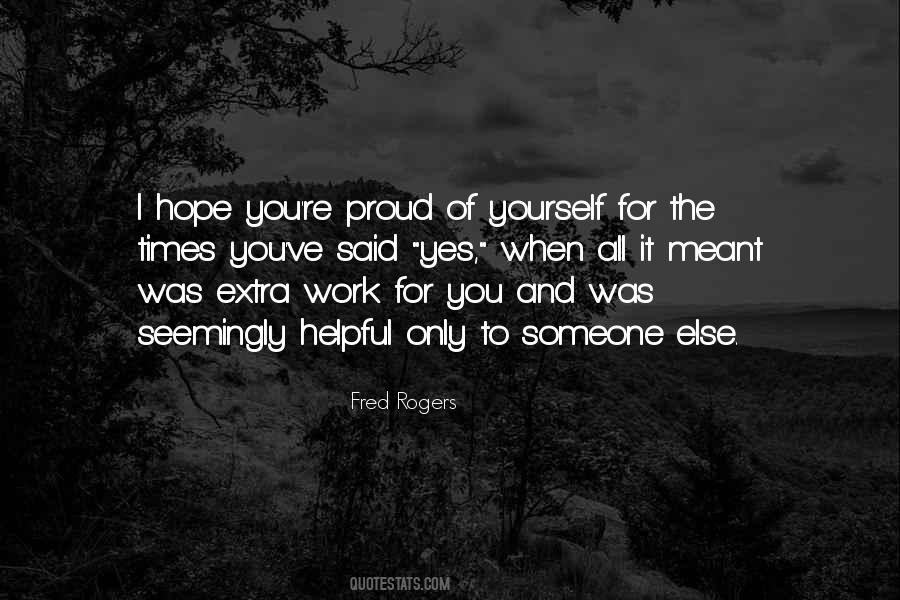 Quotes About Proud Of Yourself #1598300