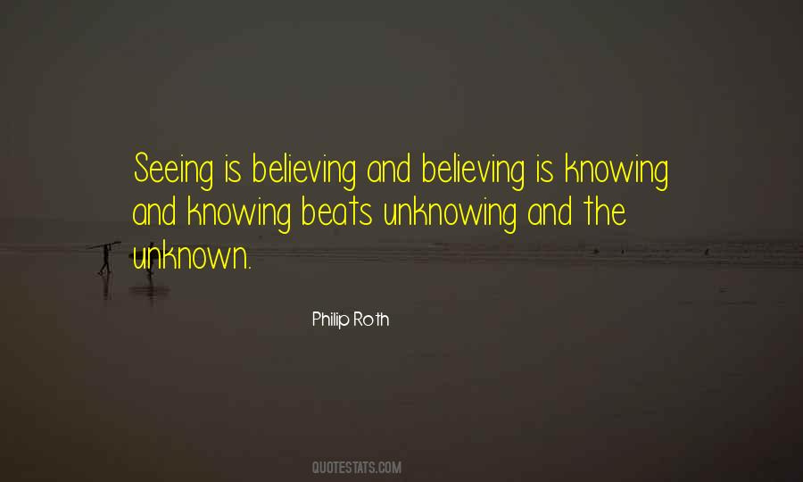 Quotes About Believing #1813756