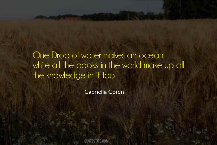 Quotes About Drop Of Water #491085