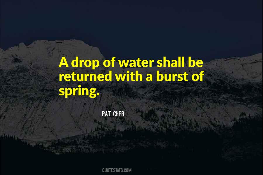 Quotes About Drop Of Water #631125