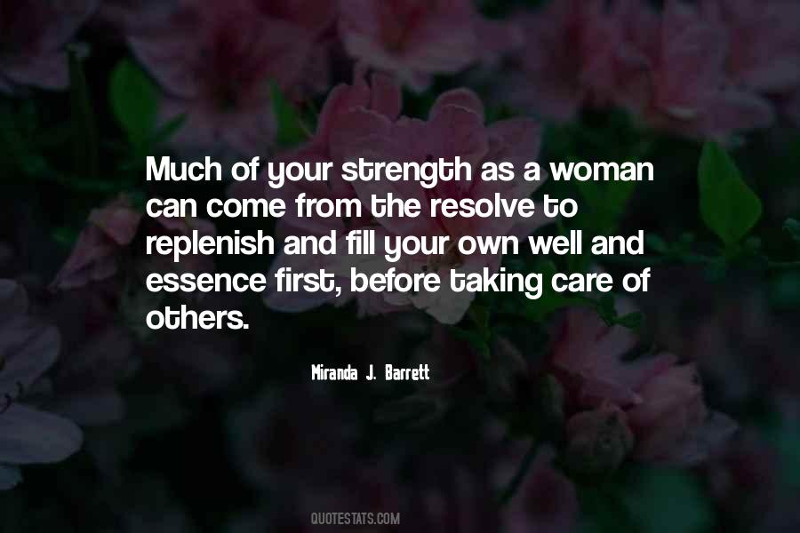 Quotes About A Woman's Strength #1879448