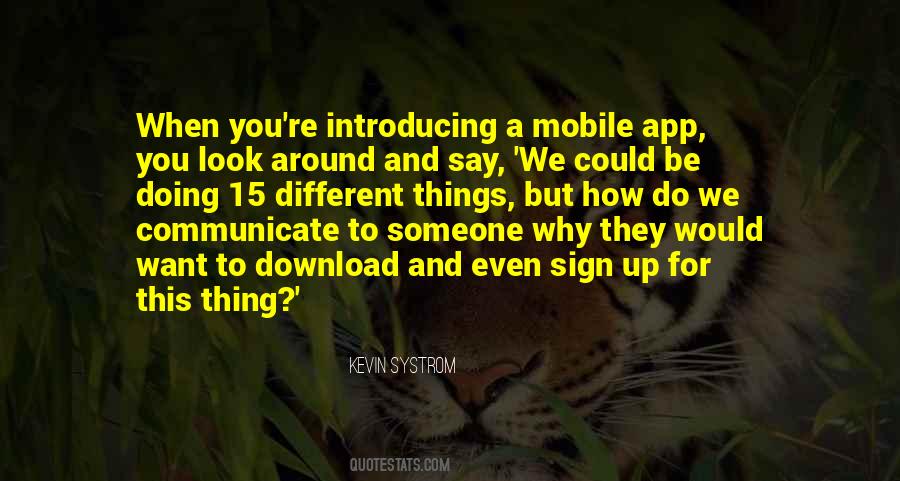 Mobile App Sayings #1551224