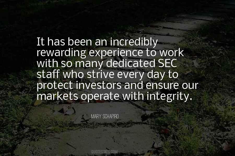 Quotes About Rewarding Work #820707