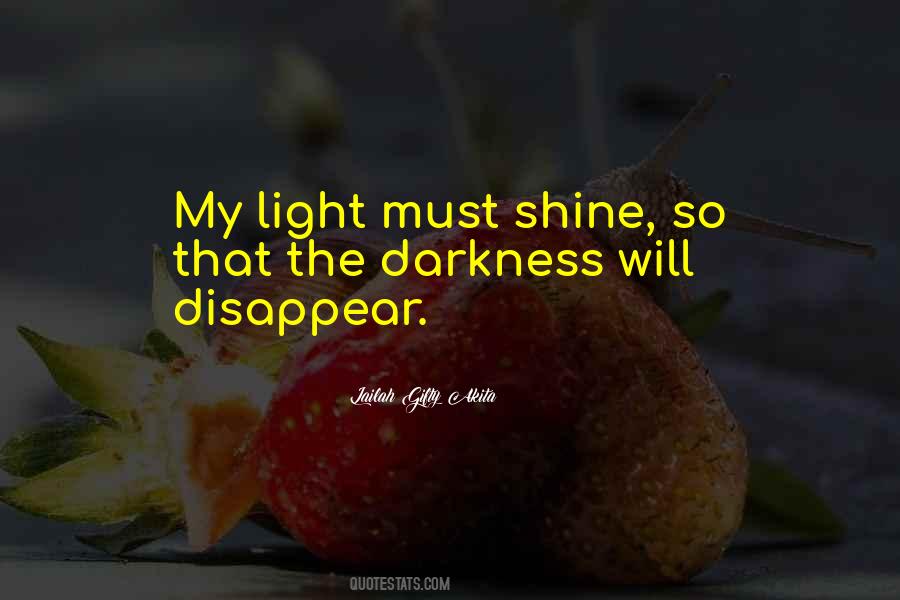 Quotes About Light In The Dark #83425