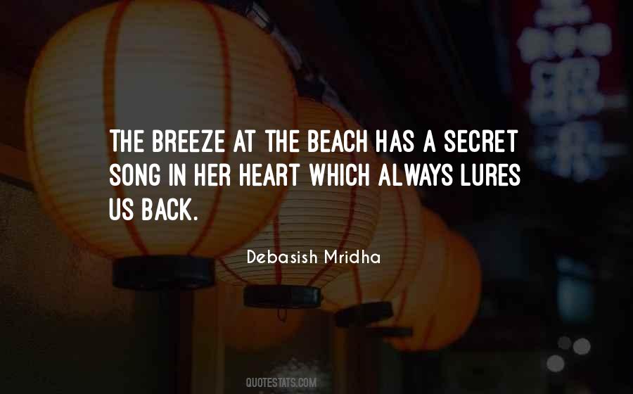 At The Beach Sayings #1259523