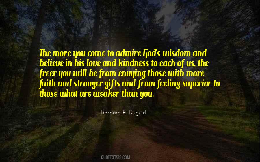 Quotes About God's Gifts #1240131
