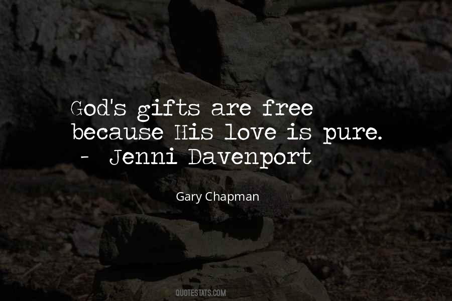 Quotes About God's Gifts #1728172