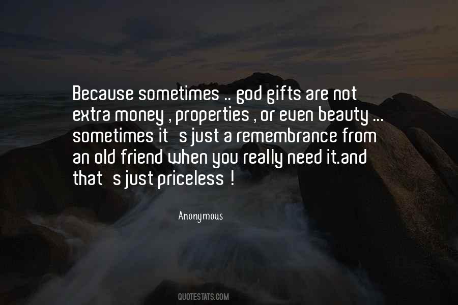 Quotes About God's Gifts #933098