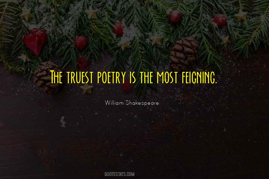 Quotes About Poetry By Shakespeare #469620