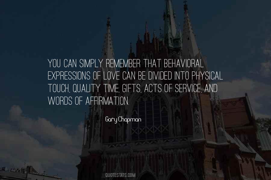 Quotes About Acts Of Service #1074447