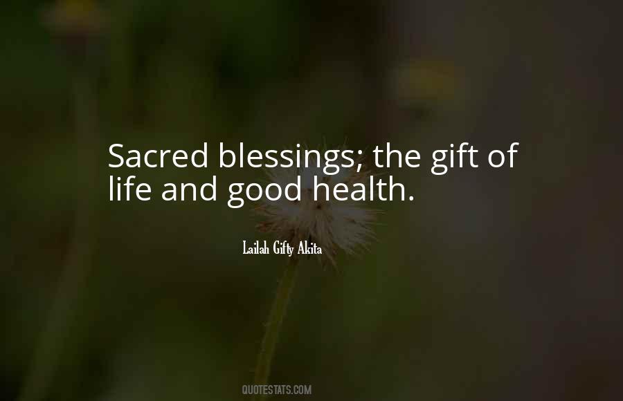 Good Blessings Sayings #689617