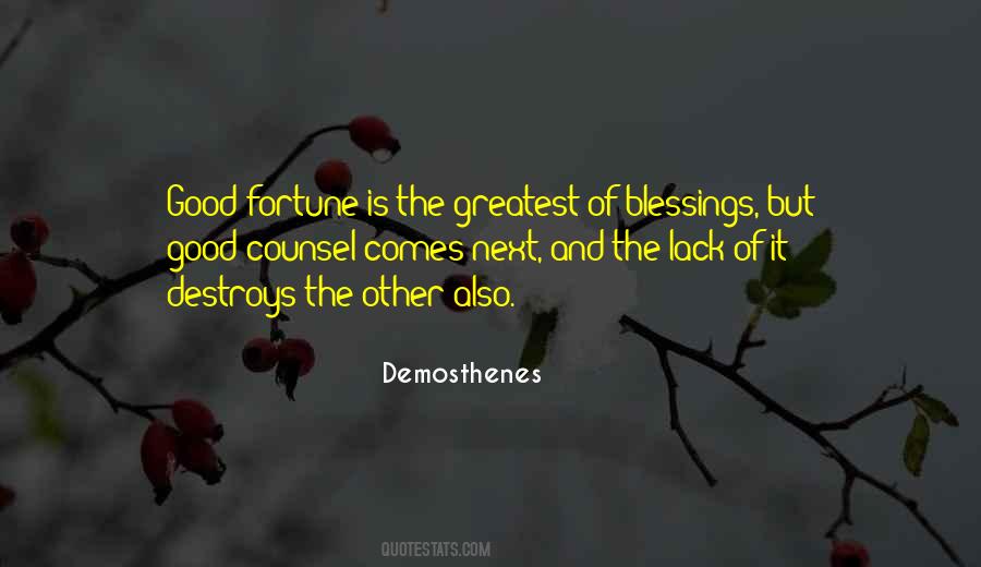 Good Blessings Sayings #740736