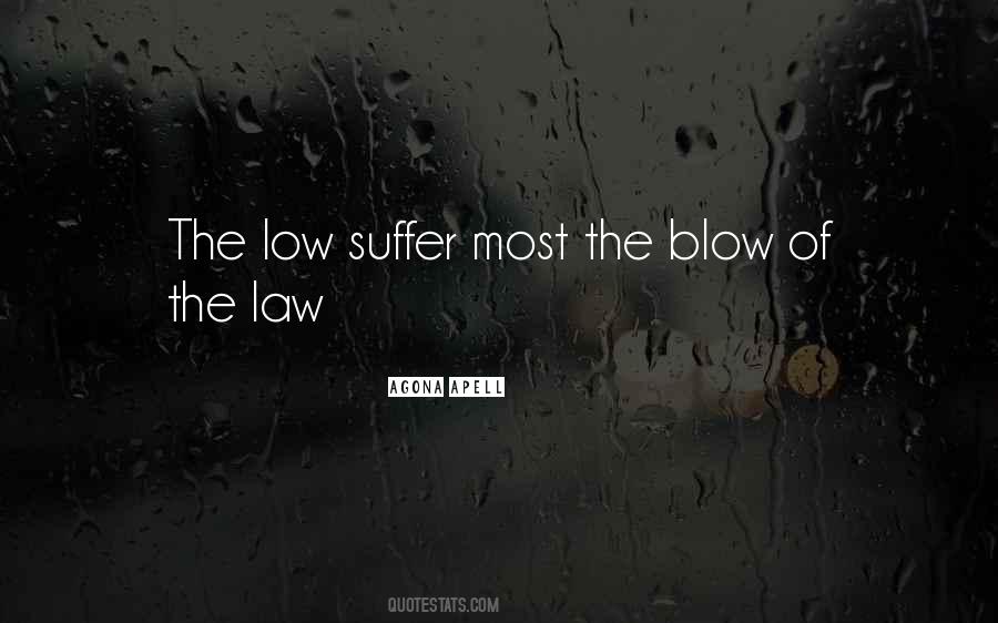Low Blow Sayings #615836