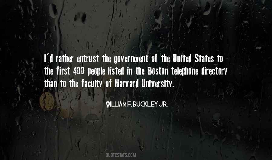 William F Buckley Sayings #296704