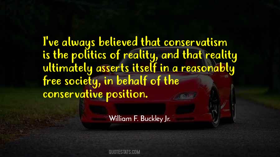 William F Buckley Sayings #412309