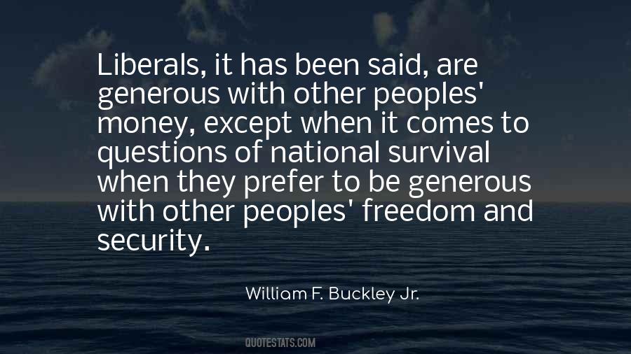 William F Buckley Sayings #928072