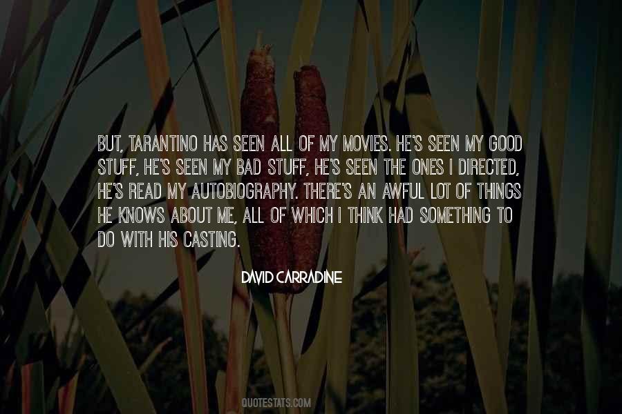 David Carradine Sayings #1025121