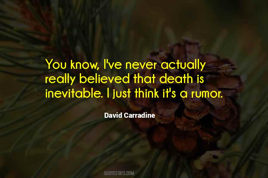 David Carradine Sayings #340726