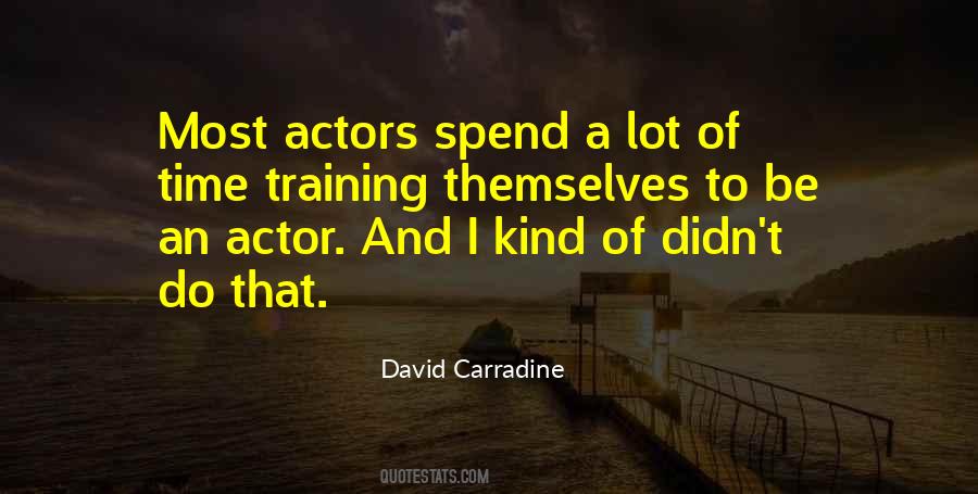 David Carradine Sayings #48144