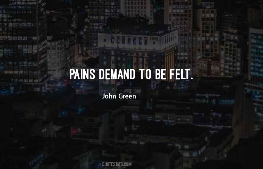 Quotes About Pains #1328530
