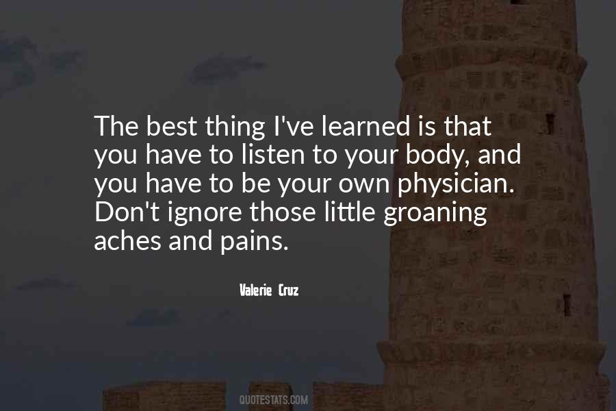 Quotes About Pains #1421976
