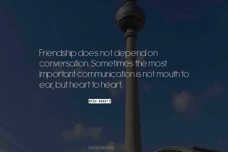 Communication Heart Sayings #1299408