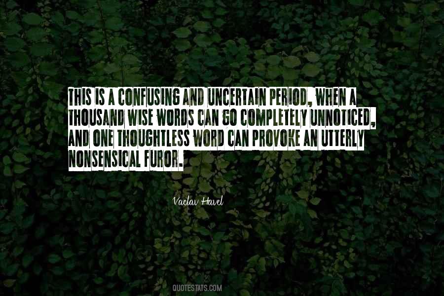 Wise Confusing Sayings #888039