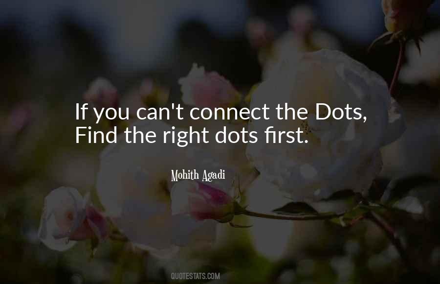 Connect Dots Sayings #1708061