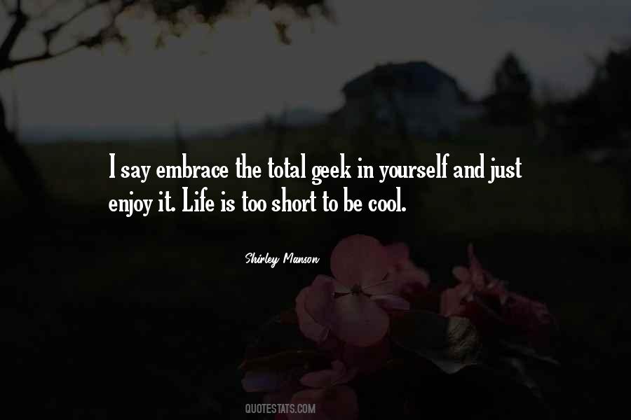 Cool And Short Sayings #1228790