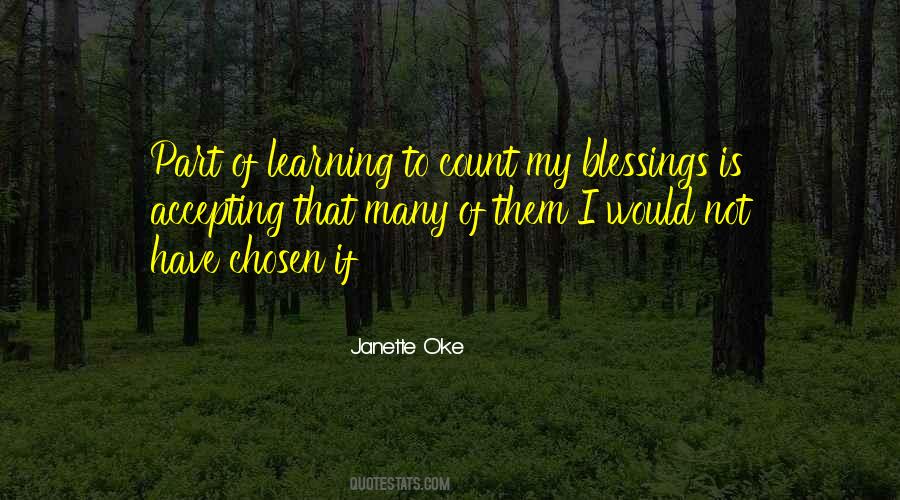 Count Blessings Sayings #247404