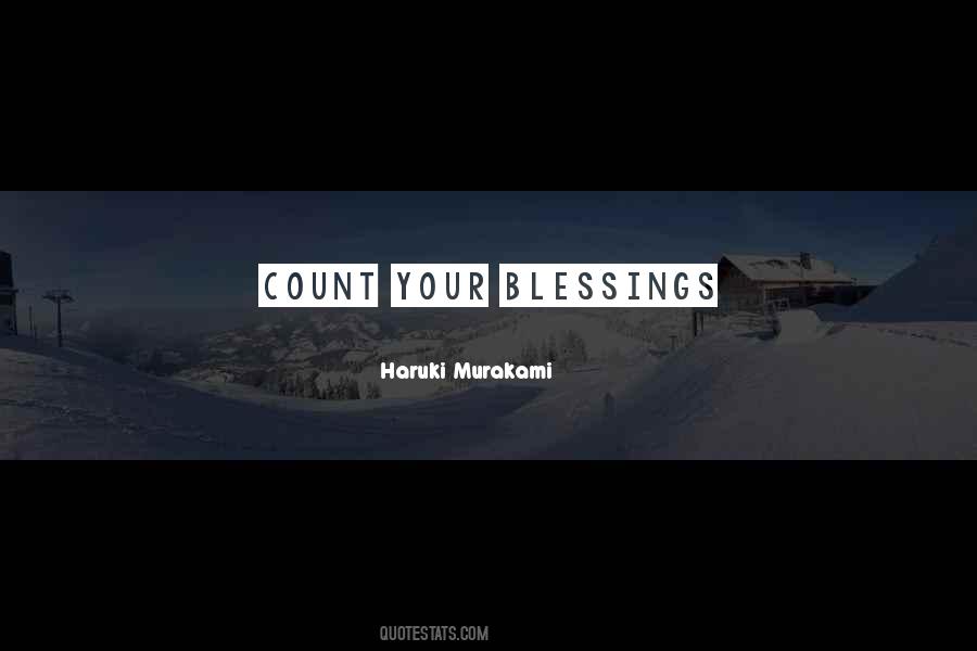 Count Blessings Sayings #540435