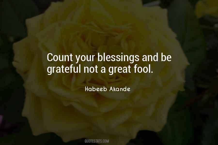 Count Blessings Sayings #964409