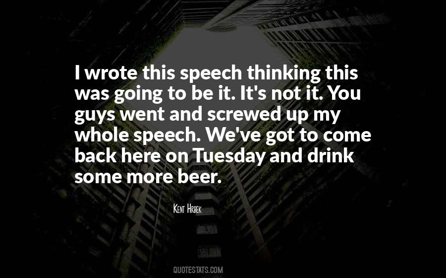 Drink Beer Sayings #727414