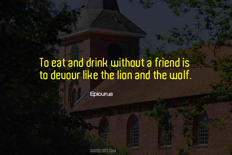 Eat And Drink Sayings #1107903