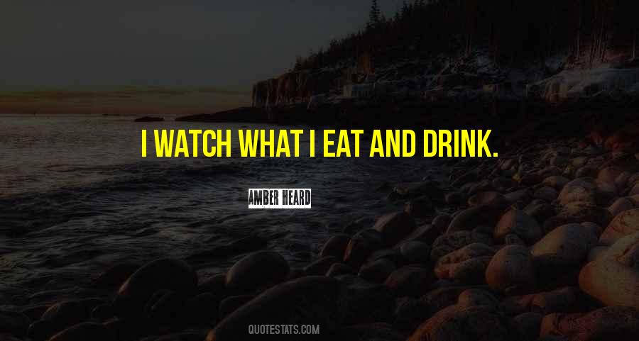 Eat And Drink Sayings #1275609